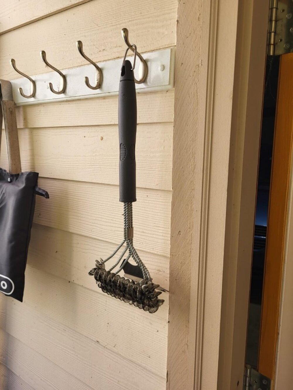 BBQ Grill Cleaning Tool 16.5in Brush Stainless Steel Scraper Bristles - Picture 8 of 10